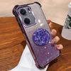 Luxury Shockproof Glitter Holder For Silicone Ring Zero30 Case For Infinix Zero 30 4G Note 50 30 40 Pro+ Note50S Stand Cover