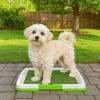 Anti-Splash Dog Potty Toilet Non-slip Pet Potty Training Urinary Grass Mat  Indoor