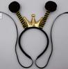 Bee Headband with Fluffy Ball Antennae for Kids & Adults