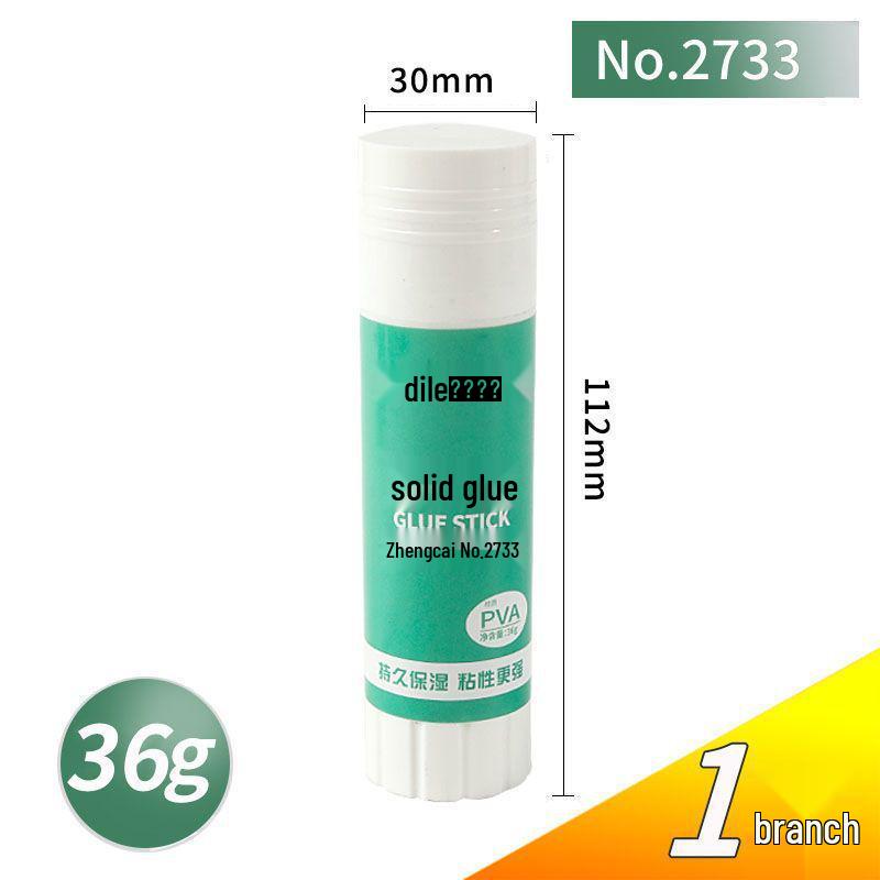 Biurowe sztyfty z klejem stałym - Wysoka lepkość, Bezpieczne dla dzieci, Duże rozmiary (9g/21g/36g), Zestaw 12 sztuk