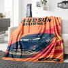 Vintage Hudson Hornet Blanket Soft Throw Blanket For Home Bedroom Bed Sofa Travel Office Solid Christmas Blanket