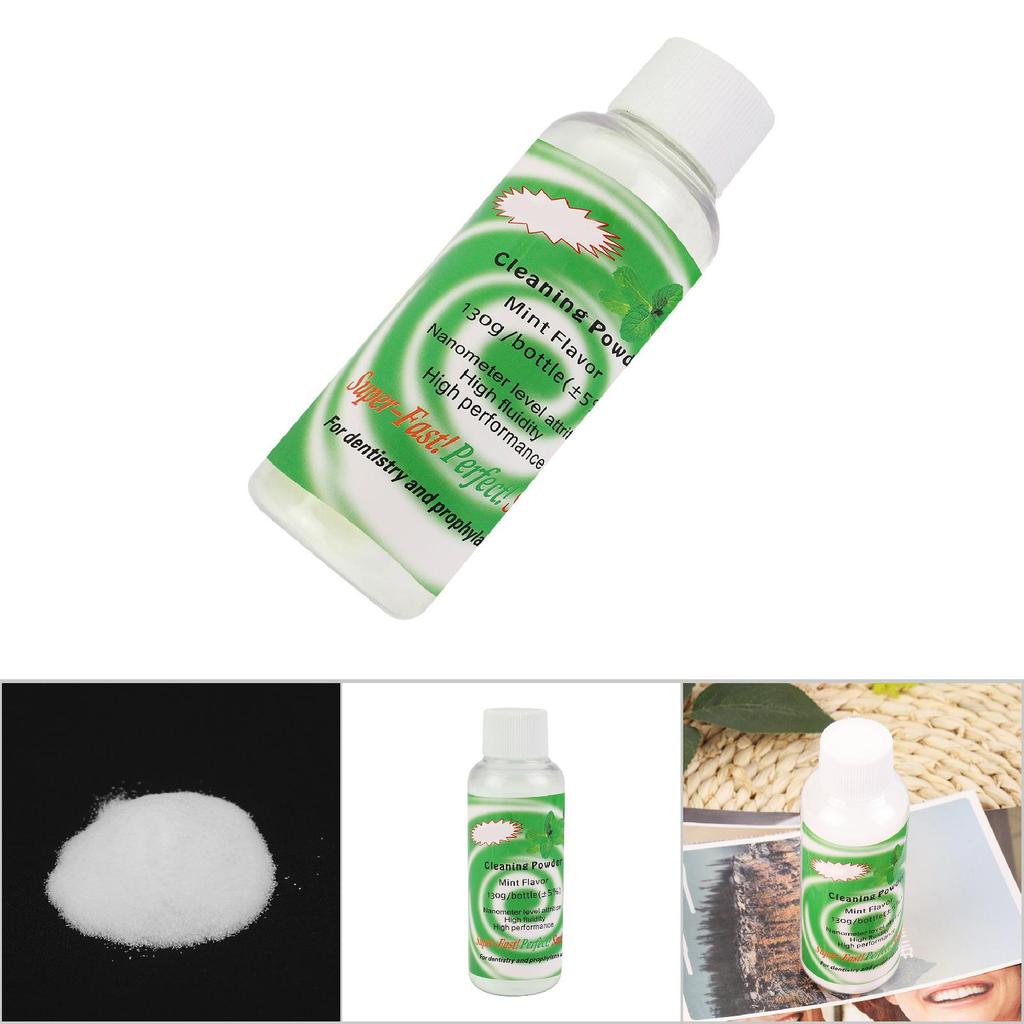 3 Optional Flavours Dental Cleaning Powder Prophy Mate Air Jet Polisher Cleaning Powder