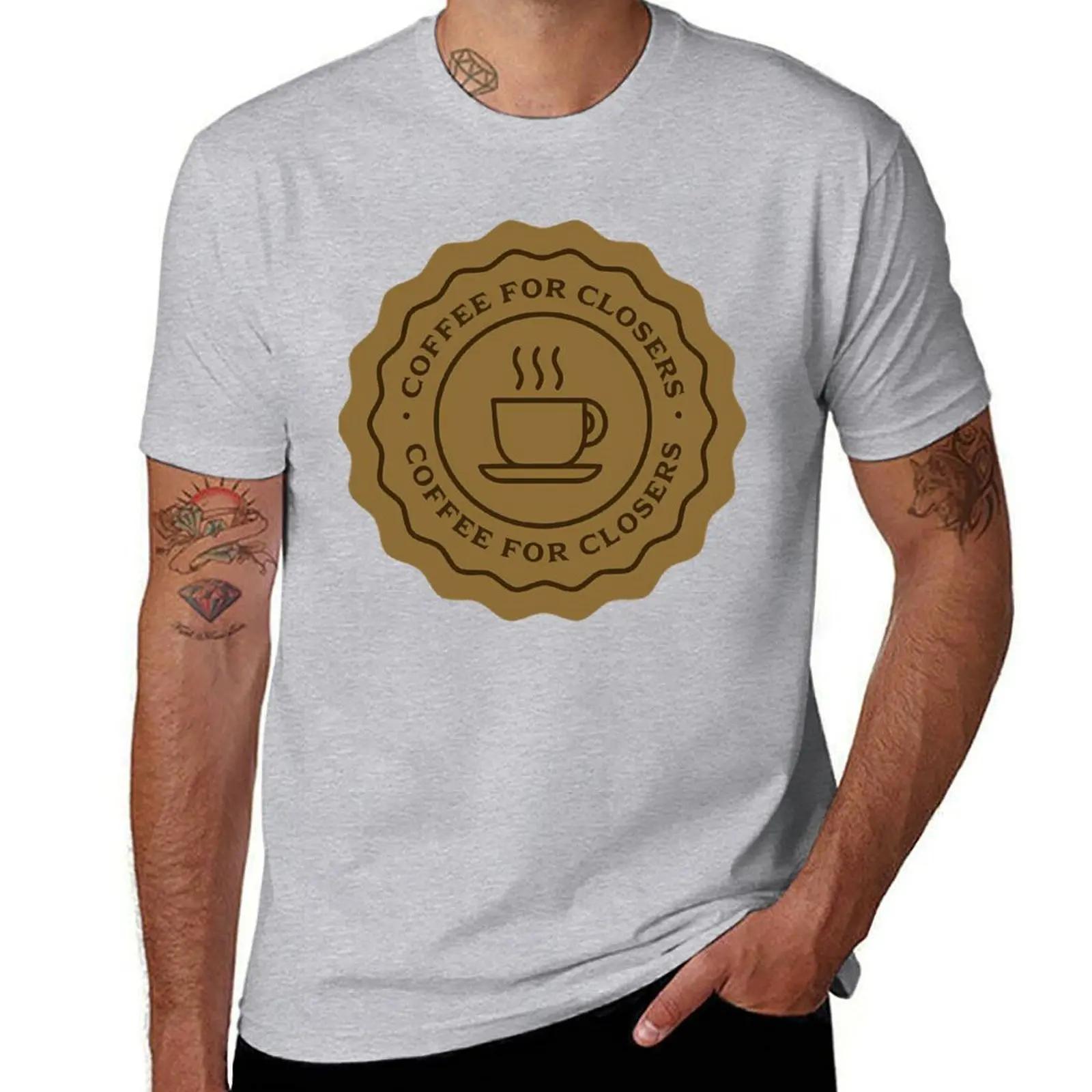 Coffee For Closers TShirt cute tops summer tops animal prinfor boys Blouse mens clothes S
