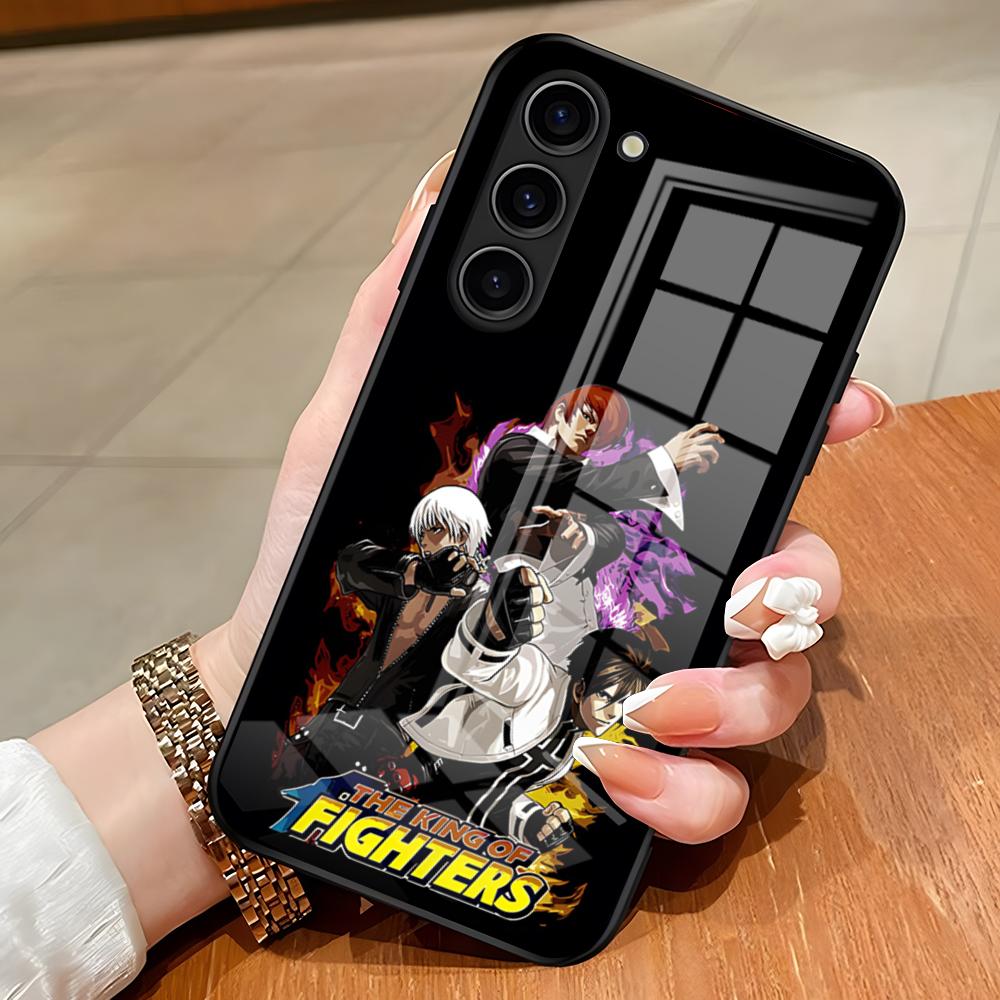 The King Of Fighters Phone Case For Samsung S26 S25 Edge Ultra S23 S22 S21 S20 Ultra Plus S24 Fe A54 A53 A25 Glass Cover