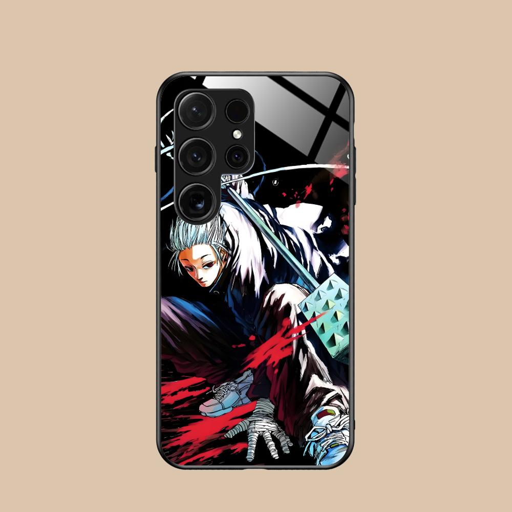Sakamoto Days Gaku Phone Case for Samsung Galaxy S26 S25 S24 S23 S22 S21 S20 Note20 Plus FE Ultra Glass Colorful Cover Cover