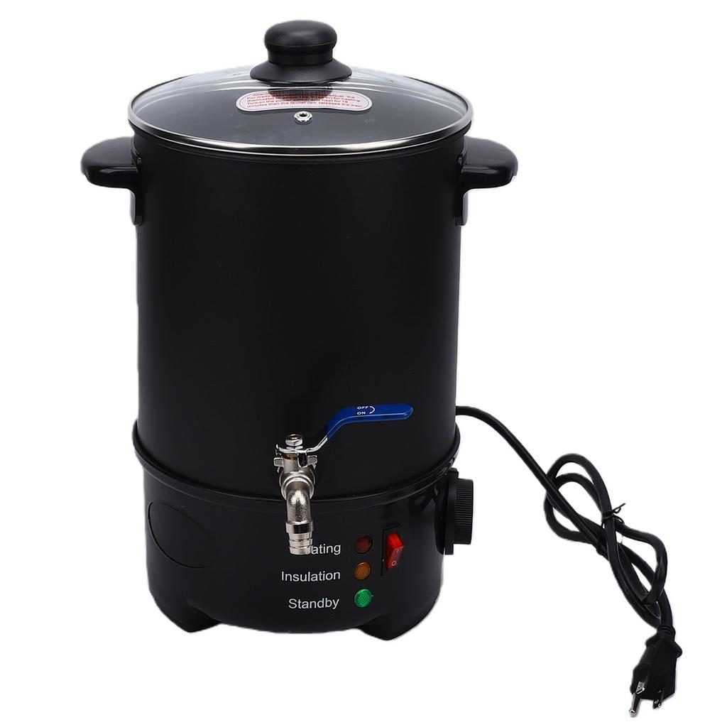 Wax Melter for Candle Making Non Stick Electric Wax Melting Machine with Temperature Control 6L Capacity US Plug 110V