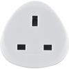 Adaptateur De Voyage - Electraline - 70058 - UK Vers France/Europe - Protection Enfant - Blanc