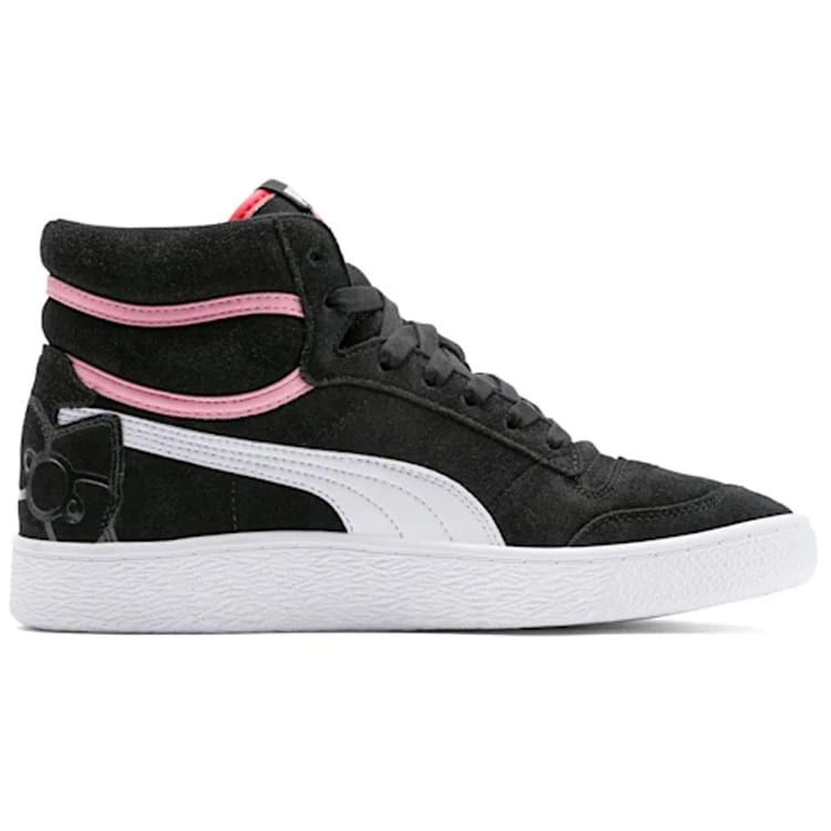 PUMA Hello Kitty X Ralph Sampson Mid 'Black' Women's 372733-01