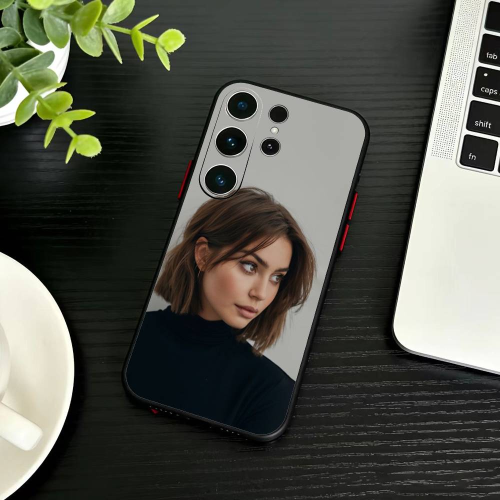 Miss Germany D-JasminSchmid Phone Case For Samsung S26,S25,S24,S23,S22,S30,S21,Ultra,Plus,FE 5G Black Soft Cover