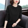 Womens Long Sleeve T Shirt With Polyester Fabric Casual Comfortable For Spring Autumn