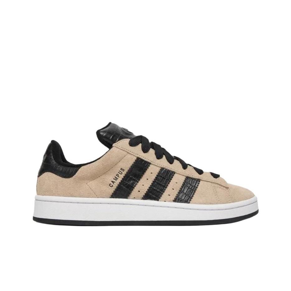 adidas Campus 00s Stone Khaki Core Black White Sneakers Unisex Calzature Verdi-Bianche IH4101