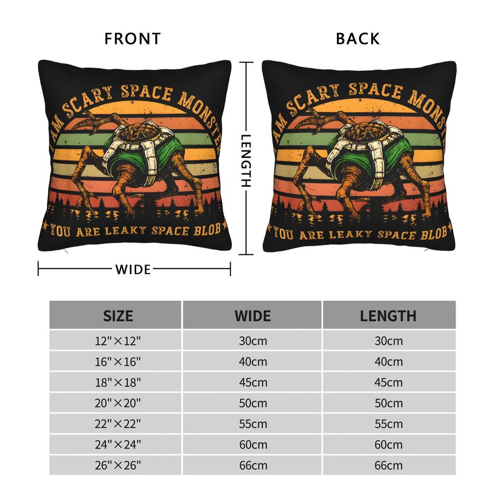 Pillow Case Funny Rockys Project Hail Mary Meme Retro Graphic Pillow Cover For Office Car Home Decor Kawaii Pillowcases