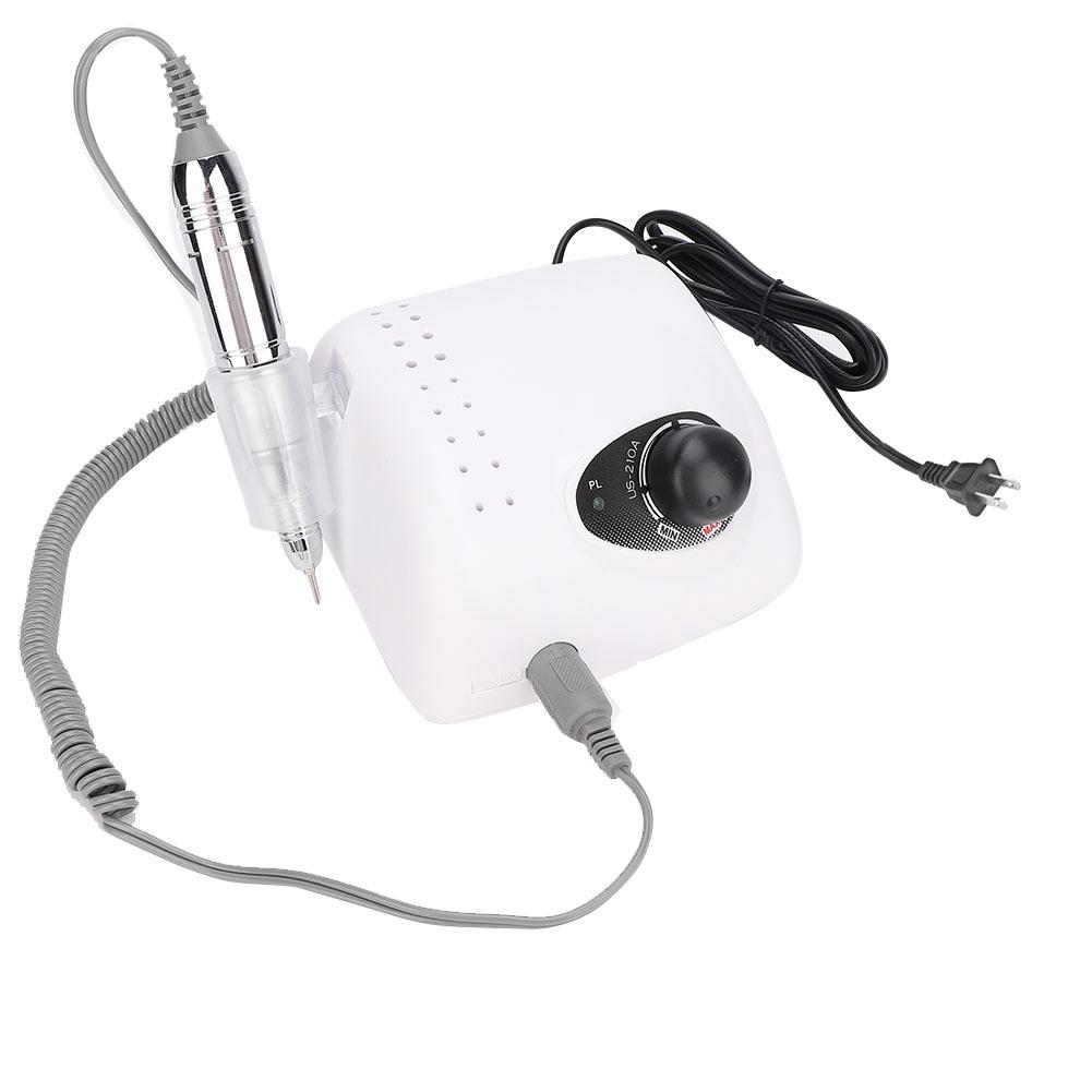 

Новая электрическая дрель для ногтей 35000 об/мин маникюрный педикюрный аппарат US Plug