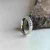 Silver Ring with Cubic Zirconia, Product Weight 2.91 G (2184287)