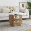 Vidaxl Coffee Table, Artisan Oak, 40X40X43 Cm