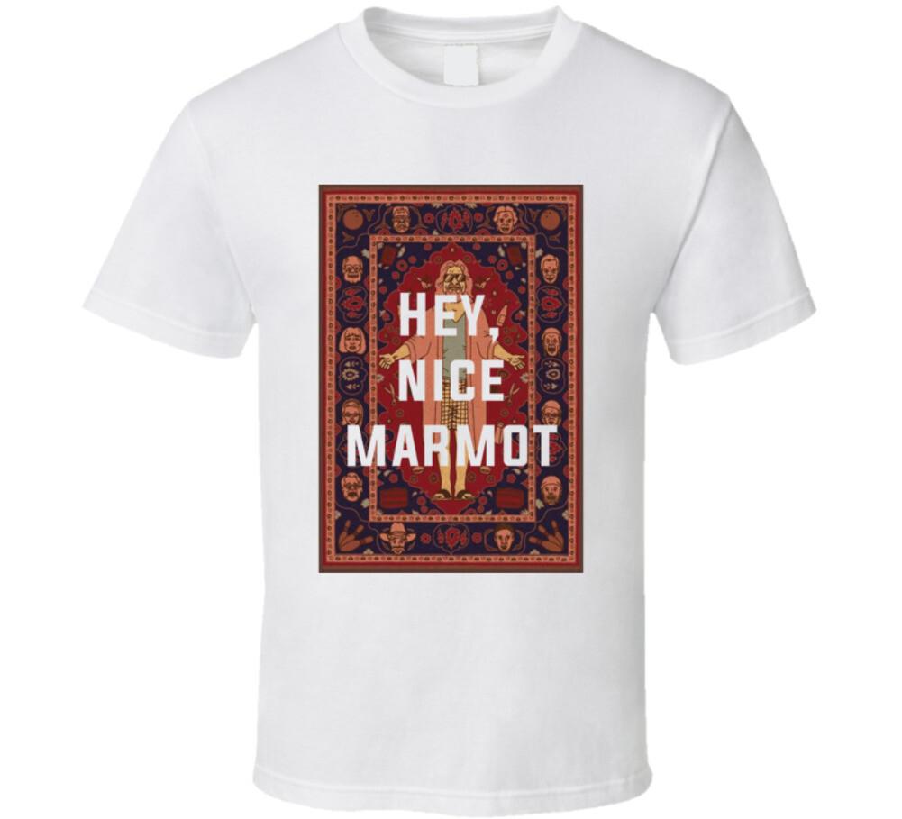 The Big Lebowski The Rug Hey Nice Marmot Quote T Shirt XL