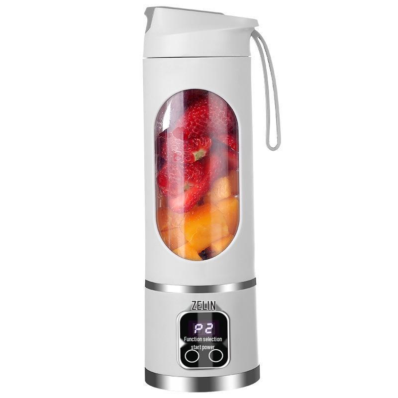 Zelin Premium USB-Charging Portable Juicer Cup - 12-Blade Household & Outdoor Ice Crushing Juicer