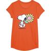 Peanuts Snoopy Rosa Gänseblümchen T-Shirt