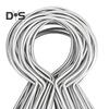 100Pcs Galvanized Fence Wire Tie Clips Easy Installation Reliable Metal Fence Post Clips for DIY Enthusiasts