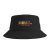 Couple Peace Minimalist Zen Art Walk For Peace Monks With Aloka Dog Bucket Hat  Foldable Fisherman Hats Summer Classic Caps