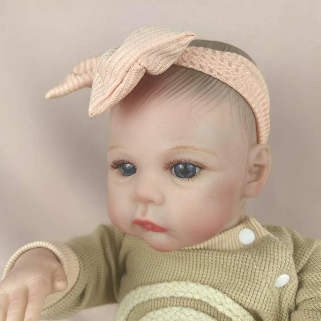 Early Education Doll 50cm Simulation Baby Cloth Soft Skin Reborn Baby