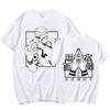 Summer Japanese anime printed T-shirt Fashion anime graphics short sleeve men's casual loose comfortable T-shirt top