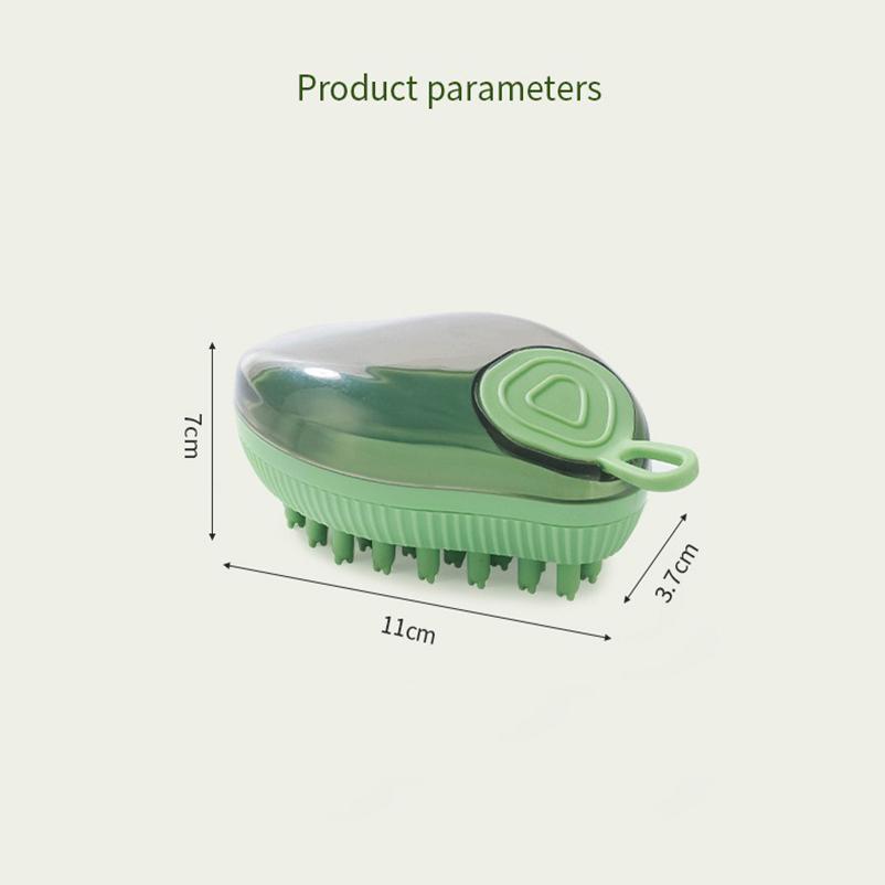 Haustier Katze Badebürste Silikongel Badebürste Spezielle Reinigungs-Massagezubehör für Hund