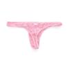 Underpants Men's Sheer Lace Panties Low Waist Male Briefs Men Lace Hollow Thongs  Summer
