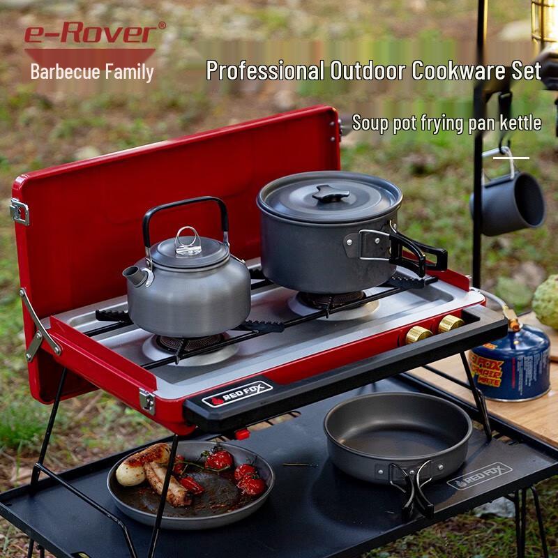 BBQ Family Outdoor Camping Cookware Set
