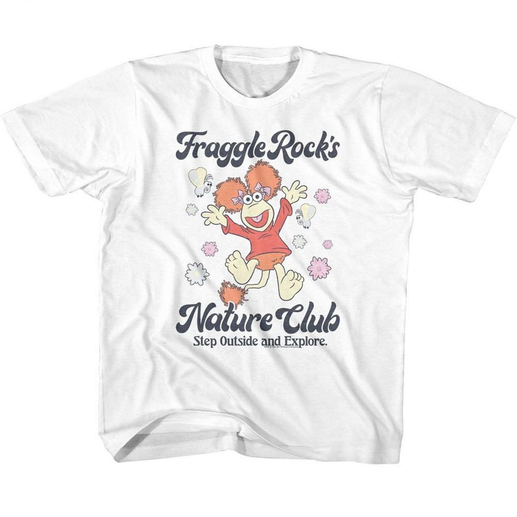 Fraggle Rock Nature Club White Youth T-Shirt