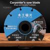Saw Disc Blade No Tooth Dropping Anti-bursting Smooth Chip-Removal High Cutting Strength Anti-deform Sharp for Carpentry Grinding