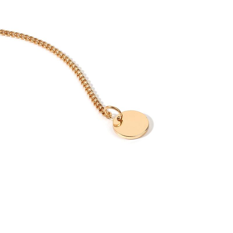Single Side Tassel Pearl Shell Necklace, Japanese Korean Dynamic Clavicle Chain