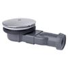 Bonde De Douche - WIRQUIN - Slim D40/43 - Chromée - Extra-plate - 40 Mm De Hauteur