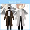 Tenues Cosplay Anime Confortables Pour Gamers Bungo Stray Dogs Dazai Chuuya Tissu Doux