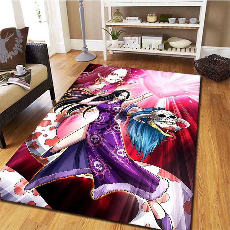 Boa Hancock Carpet Rug For Living Room Bedroom Home Sofa Decoration,kids Play Nonslip Floor Mat