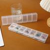 New Hot Portable Weekly 7 Days Travel Daily 7 Grids Pill Case Box Organizer Tablet Pills Storage Container for Vitamin Fish Oils