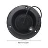 Round Gravity Fresh Water Fill Hatch Black Camper Fresh Water Gravity Hatch  RV Parts