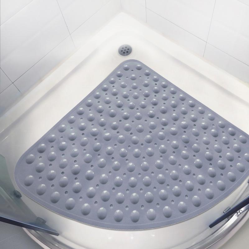 Sector Non-Slip Bathroom Shower Mat with Suction Cups