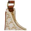 Celine Ava Classic Monogram Print Adjustable Shoulder Strap Leather Underarm Shoulder Bag Women Shoulder Bag Candy-Color White 193952BZJ-01BC