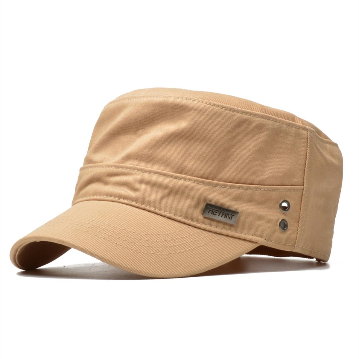 

Кепки с плоским верхом из хлопка NORTHWOOD Heyhat бейсболки для мужчин и женщин солнцезащитные кепки с плоским верхом кепки для дальнобойщиков 56-60 бежевый