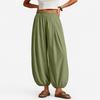 Relaxed European and American Minimalist Fashion Wide-leg Versatile Casual Pants for Women