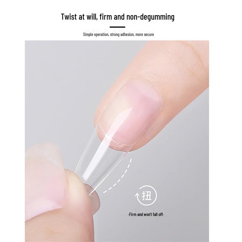 Salon-Exclusive Long-Lasting UV Gel Nail Base Coat for Strong, Non-Damaging Nail Extensions