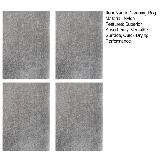 2/4 Stück Putzlappen Schnell Saugfähig Wiederverwendbar Wischtuch Tiefenreinigung Schnell Trocknend Fensterputzlappen