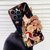 Anime Japanese Samurai Phone Case For iPhone 17 16 15 13 11 12 14 Pro Max mini 15 16 Plus 16e 17 Air Cover Fundas