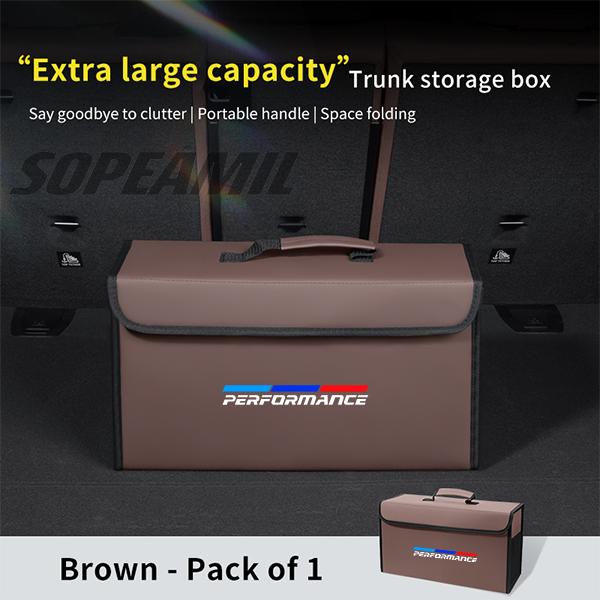 Car Trunk Storage Box Organizer Foldable Stowing Tidying Bag For BMW E39 E46 E60 E90 F10 F15 F20 F25 F30 G20 G30 X1 X3 X4 X5 X7