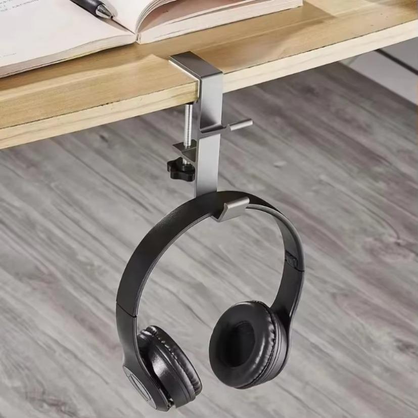 Kulaklık Standı Çok Fonksiyonlu Masa Yanı Asmalı Depolama Rafı Sony/Airpods Max Oyun Kulaklığı Çantası Evrensel Metal Tutucu