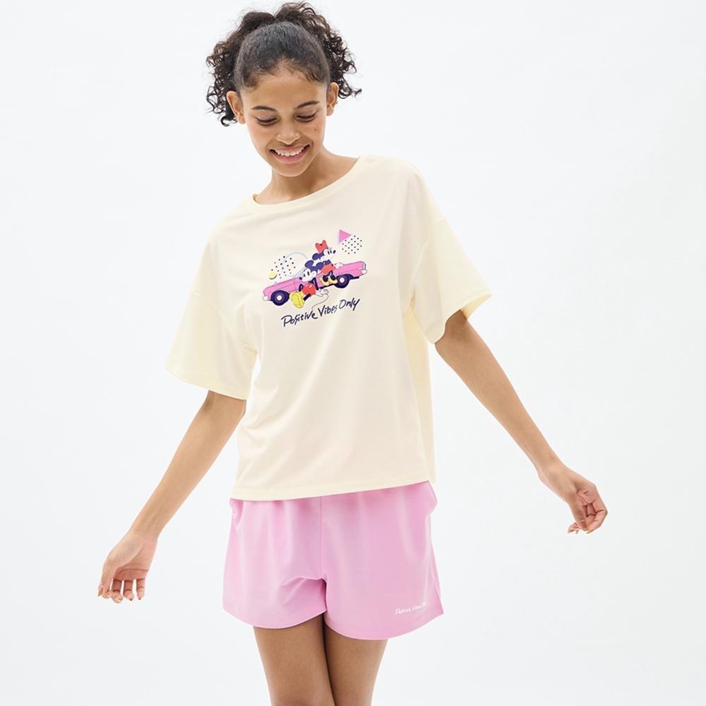 

GU by Uniqlo Lounge Set шорты с короткими рукавами Disney