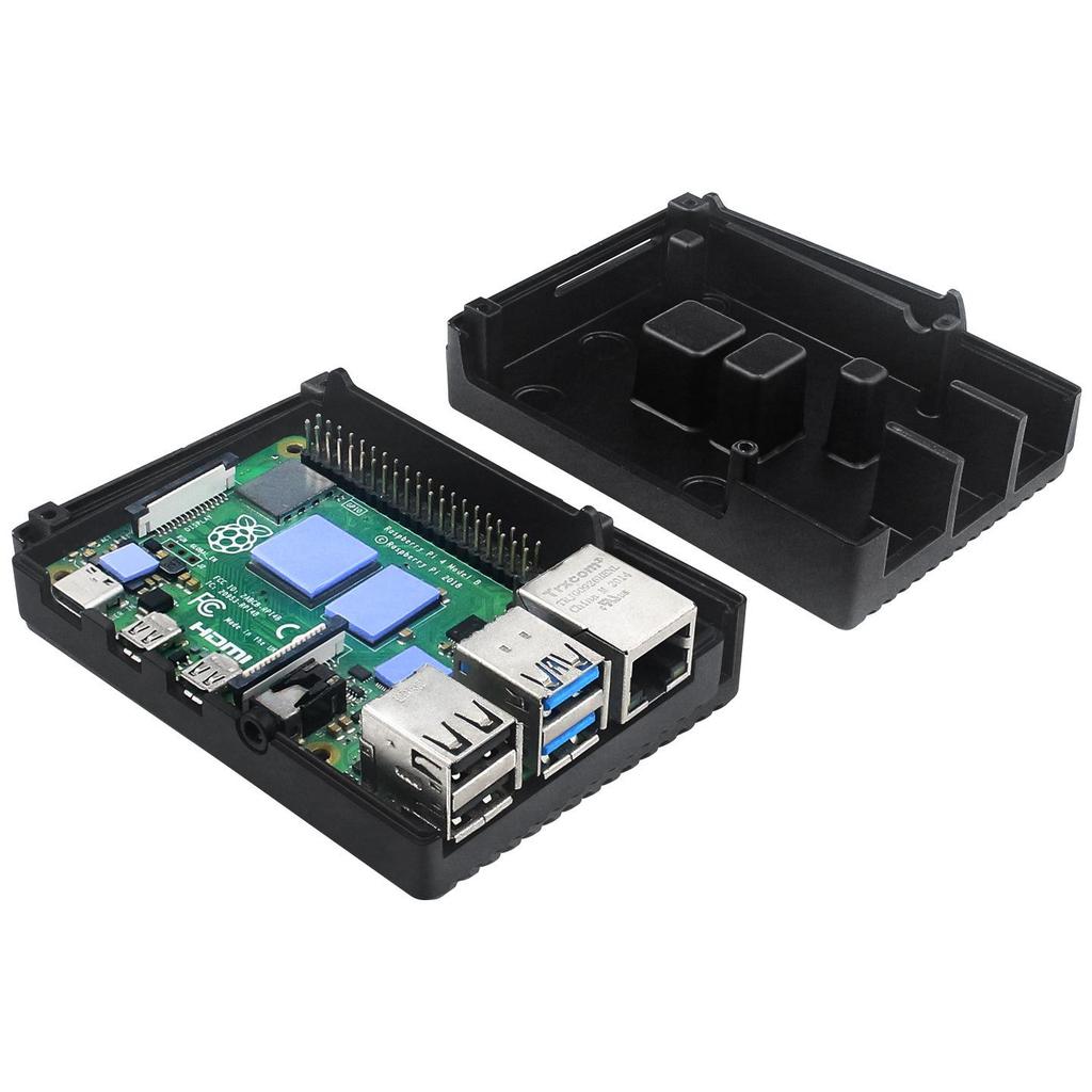 Raspberry Pi 3B/4B Aluminum Alloy Cooling Case