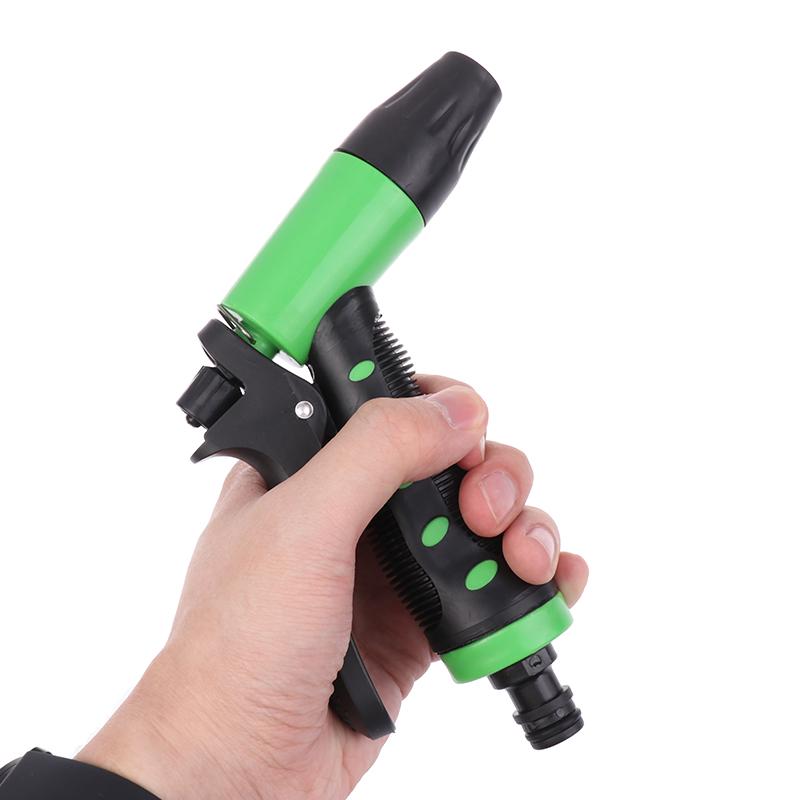 Verstellbarer Kunststoff-Sprenger Bewässerungs-Bewässerungswerkzeuge Garten Haushalt Hochdruck Auto-Wasch-Reinigungs-Sprüherkopf Schlauchdüse