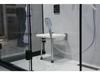 Wall-Mounted Folding Shower Stool for Small Spaces - Ideal for Elderly and Pregnant Women